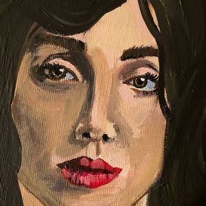 Original acrylic on canvas painting, “Realizing”.